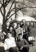 Della, Joy, Edward, George, Thelma, Bruce, Hayes Dorrough
1941ish